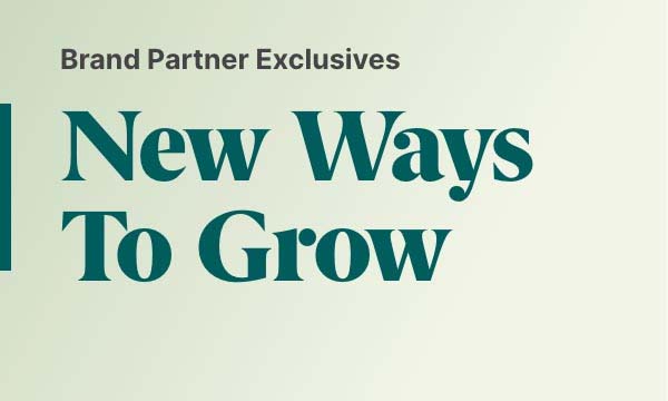 New Ways to Grow